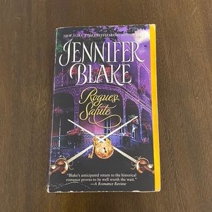 Rogue’s Salute by Jennifer Blake (paperback)